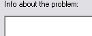 Problem info