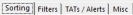 Tabs