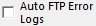 Auto ftp error logs