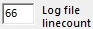 Log file linecount.