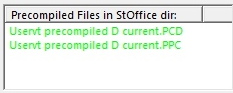 Precompiled files