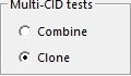 Multi-CID tests