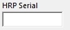 HRP Serial input box